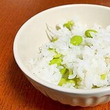 我が家の枝豆ご飯